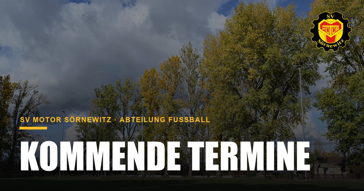Kommende Termine: neun Spiele am Wochenende